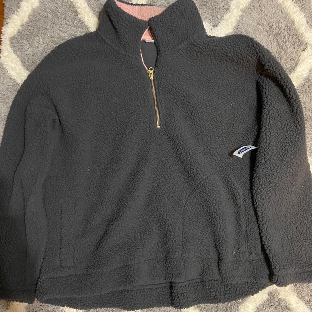 Old Navy 1/4 Zip Sherpa Sweater